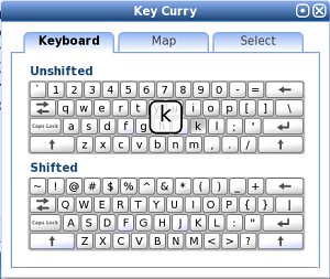 Key Curry interface